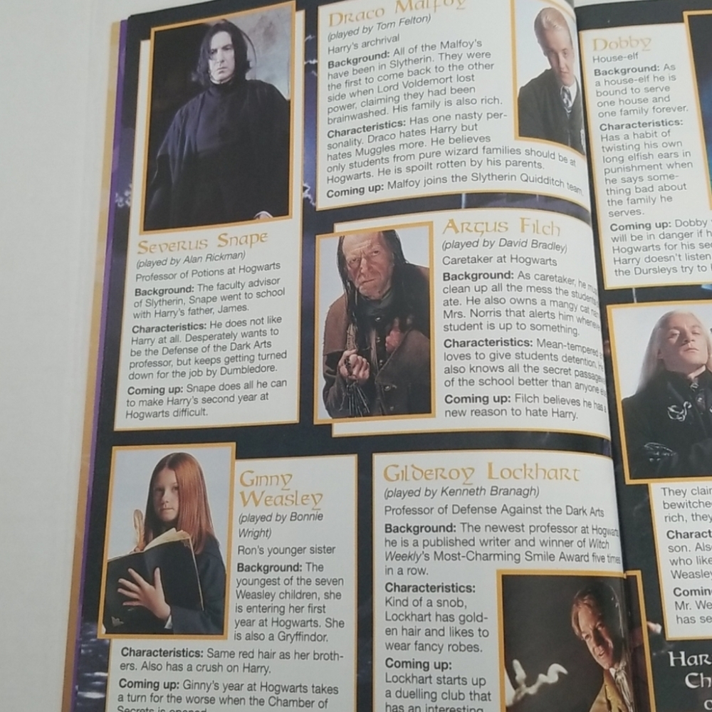 📚 Vintage Kids Tribute Magazine Harry Potter and the Chamber of Secrets 📚 Y2K - Picture 5 of 7